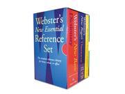 Webster'S New Essential Reference Three-Book Desk Set, Paperback Type: Drawer Cabinets
