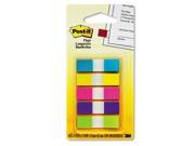 3M 6835CB Small Flags Five Bright Colors Five Dispensers of 20 Flags per Color