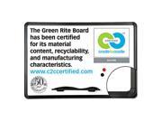 Green Rite Dry Erase Board 36 x 24 White Black Frame