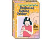 Garlic Press Gp-036 Beginning Signing Primer Cards-100/pk 4 X 6