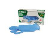Galaxy 380l Disposable General Purpose Nitrile Gloves- Large- Blue- 100/box