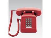 Scitec Inc. Corded Telephone SCI 25003 Scitec 2510E Red