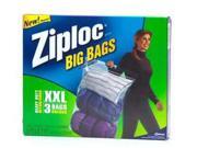 Ziploc Heavy Duty Big Bag Xxlarge - 3 Per Box, 8 Boxes
