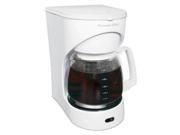 Proctor Silex 43501Y 12 Cup Coffee Maker White