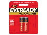 Eveready Batteries A91BP 2 Alkaline Batteries AA Pack Of 12