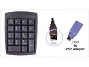 Genovation 631 18 Key USB PS2 Micropad 631 Numeric Keypad