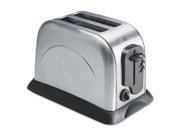 Ogf OG8073 2 Slice Toaster with Adjustable Slot Width Stainless Steel