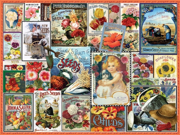 A nostalgic 550 piece collage puzzle of flower seed packets from days gone by.We will all remember some of these flowers that were in our grandmother's garden