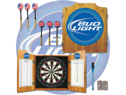 WMU Bud Light Dart Cabinet Includes Darts and Board