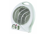 Optimus Heater Fan Portable with Thermostat White H1322