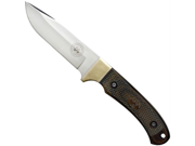 25 FS2607 Field and Stream 8.25 Inch Fixed Blade Knife with Leather Sheath
