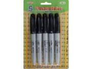Bulk Buys Marker Pens Black Case of 100