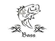 Western Recreation Ind 5225 Bass Decal 5X6