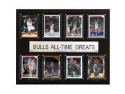 C I Collectables 1215ATGBULL NBA Chicago Bulls All Time Greats Plaque