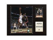 C I Collectables 1215BARGNA NBA Andrea Bargnani Toronto Raptors Player Plaque