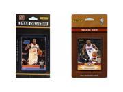 C I Collectables 76ERS2TS NBA Philadelphia 76ers 2 Different Licensed Trading Card Team Sets