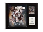 C I Collectables 1215NBA07 NBA Spurs 2006 07 NBA Champions Plaque