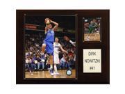 C I Collectables 1215DIRKW NBA Dirk Nowitzki Dallas Mavericks Player Plaque