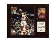 C I Collectables 1215HAKEEM NBA Hakeem Olajuwon Houston Rockets Player Plaque