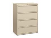 HON Company HON793LL 3 Drawer Lateral File 42in.x19 .25in.x40 .88in. Putty