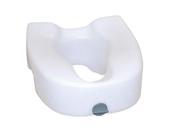 Complete Medical 1152G Raised Toilet Seat with Lock without Arms