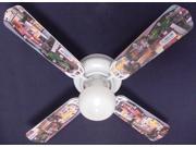 Ceiling Fan Designers 42FAN HOME HRCBD New HOT ROD CARS BURGER DINER Ceiling Fan 42