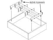 Blum Bzhi.533Ss65 21 In. Orga Line Divider Set And Components Gray