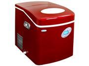 Newair AI 215R Red Portable Ice Maker 50 Lbs. Daily Capacity