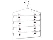 Organize It All 4 Tier Swing Arm Slack Rack With Clips 0300 B