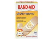 Johnson Johnson JOJ5570 Antibiotic Bandages Adhesive 20 BX Assorted