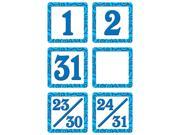 Teacher Created Resources 4583 Blue Swirls Calendar Days Mini Pack