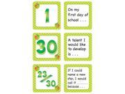 Teacher Created Resources 5083 September Polka Dots Calendar Days Story Starters Mini Pack