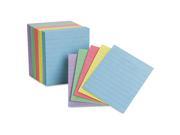 Oxford 10010 Ruled Mini Index Cards 3 x 2 1 2 Assorted 200 Pack 1 Pack