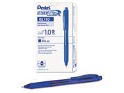 Pentel BL110C EnerGel X Retractable Roller Gel Pen Blue Ink Bold