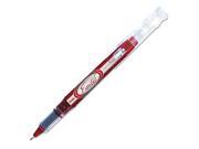 Pentel Of America SD98B Finito Porous Point Pen 0.4 mm Extra Fine Red
