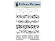 Alvin HOTP1014 Clear Stamps Delicate Patterns