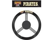 Fremont Die 68523 Poly-suede Steering Wheel Cover - Pittsburgh Pirates