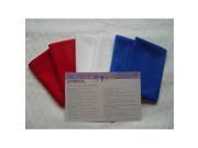 Arts Education Ideas SCID12RWB Patriotic Colors Mini Scarf Kit