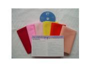 Arts Education Ideas SCID6W Warm Colored Mini Scarf Kit with CD