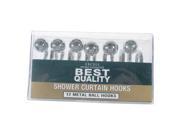 Excell Metal Ball Shower Curtain Hooks 1ME 06100 329