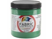 Fabric Screen Printing Ink 8 Ounces Green