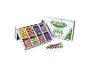 Crayola. 528389 Jumbo Classpack Crayons 25 Each of 8 Colors 200 Box