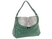 Buxton FDL11021.GR.BX Jasmine Collection Leather Handbag Green