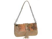 Buxton FDL11022.TN.BX Jasmine Collection Leather Shoulder Bag Tan