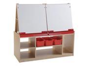 Early Childhood Resources ELR 0692 4 Station Art Easel withStorage