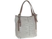 Buxton FDL11024.BE.BX Sophie Collection Leather Tall Shoulder Bag Beige