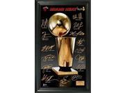 Highland Mint NBAPANO16K 2013 NBA Champions Trophy Signature Frame