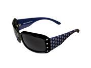 Siskiyou Sports BSG080W New York Mets Designer Sunglasses with Rhinestones