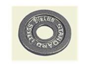 Troy Barbell O 002 Gray Olympic Weight Plate 2.5 Pounds