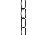Kichler 4901BK Accessory 36 in. Steel Heavy Gauge Lighting Chain in Black